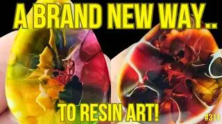 311. A Simple NEW WAY To Create INCREDIBLE Resin Art!
