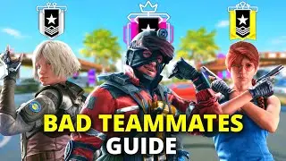 How To CARRY Your Stupid TEAMMATES in Rainbow Six Siege