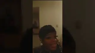 Rare BTS footage of Fantasia backstage after her show