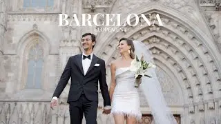 Barcelona Wedding Elopement Video