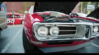 muscle car close up