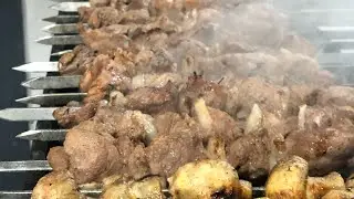 Шашлык из бараньей ноги, по моему любимому маринаду. Рецепты от Рината