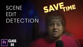 What is SCENE EDIT DETECTION in Premiere Pro | Class 85
