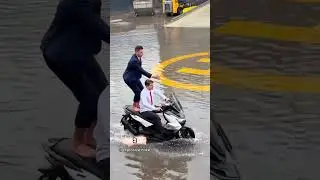 Посадил девушку на мотокросс😱 