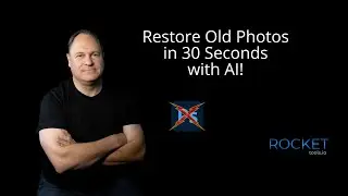 Restore Old Photos in 30 Seconds with AI!