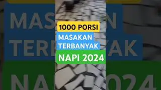 Masak 1000 porsi napi#viralvideo