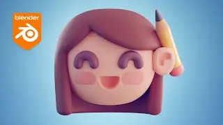 Making 3d Emote in Blender | Timelapse