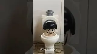 Skibidi toilet из лего 