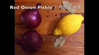 Red Onion Pickle, Just Simple