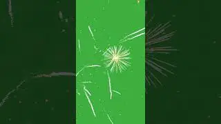 fireworks green screen vertical 