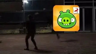 Серёга и Рома из OneTwo убегают от гопников под Bad Piggies