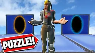 Tear In Reality Puzzle Map!! (Fortnite Creative)