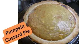 Pumpkin Custard Pie