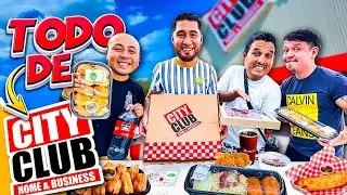 PROBAMOS TODO DE  CITY CLUB 🤤😱