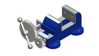 Modified Product - Vice with Gear Reduction