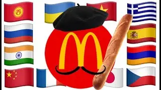 McDonald's in different languages meme