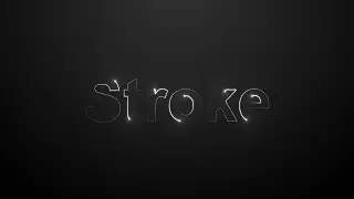 After Effects Tutorial l Particles Stroke Effect with Trapcode