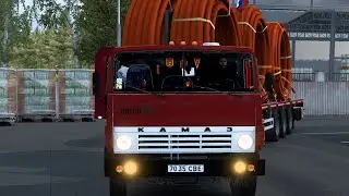 На Камазе по Промодсу к динозаврам.ETS-2 v-1.44
