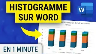 Créer un histogramme sur Word