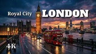 LONDON 🇬🇧 | Royal City of History & Modern Life (4K Cinematic)