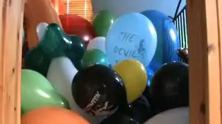 Blow to pop