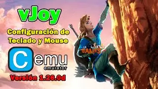 Vjoy - Configuración de Teclado y Mouse en CEMU versión 1.26.0d - 2022