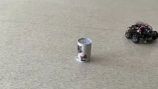 PetiCat inspects an object