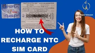 How to recharge NTC sim card or NTC number ma recharge kasari garne.Tech official 