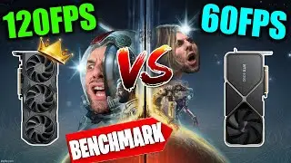 7900XTX VS 4090 STARFIELD 🛑 MAX OC BENCHMARK 🛑