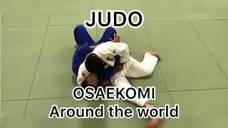JUDO Osaekomi（Hold down）around the world