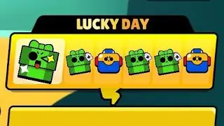 Brawl Stars LUCKY DAY Present box and Mega box collected with Jae-Yong