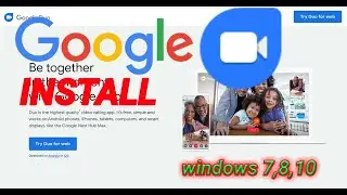 how to use and Install GOOGLE DUO on windows PC | windows me Google duo install kaise kare