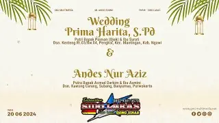 🔴Live Krt. Sido Laras || Wedding Prima & Andes || Margo Laras Audio || GMJ Multimedia