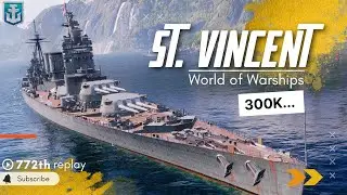 Battleship ST. VINCENT / WoWs / World of Warships 