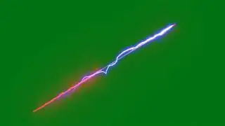 Laser Ray Effect 2 Green Screen Effect + Black Screen Overlays with Sound | 