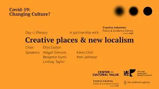 Creative places & new localism