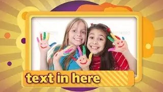 Kids And Teens Slideshow Photo Album | After Effects Template