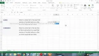 Excel 2013 Tutorial#90 Performing Calculations with Dates 1 in Excel