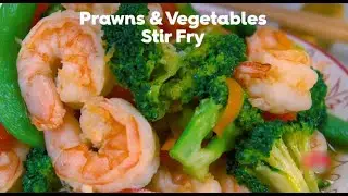 Prawns Vegetable Stir Fry