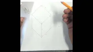 Axonometric Drawing: Easy Guide with 45-45-90 Triangle! #architecture