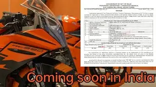 #ktmrc390 Finally KTM RC 390 2022 Lounch in INDIA Government sartificat approved #bajaj