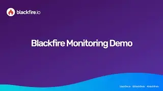 Blackfire Monitoring Demo