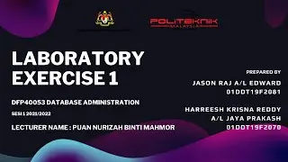Laboratory Exercise 1