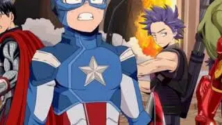 My hero academia marvel crossover