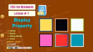 Display Property in CSS | CSS for Beginners | Lesson 7