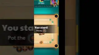 Clean Break to finish 🔥 Skilled Game 🔥 #carrompool #miniclip #shorts