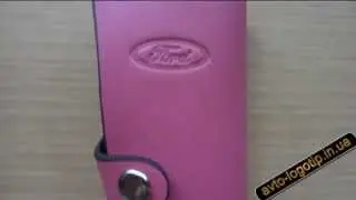 Ключницы Форд.Кожаный чехол для авто ключей Ford