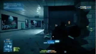 Battlefield 3: 6 kills 8 seconds Insane Snipe Killstreak HD