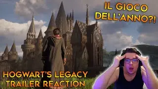 CALEEL IMPAZZISCE COMPLETAMENTE! - HOGWARTS LEGACY REACTION AL TRAILER GAMEPLAY
