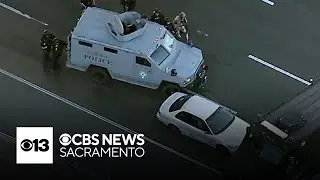 Suspect dies of self-inflicted gunshot wound standoff on I-80 in Solano County